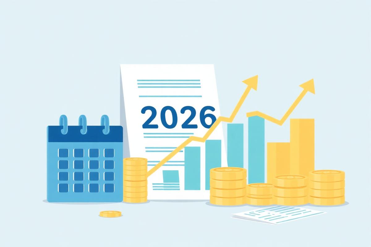 Modificări fiscale 2026 în România — calendar, documente și grafic ascendent