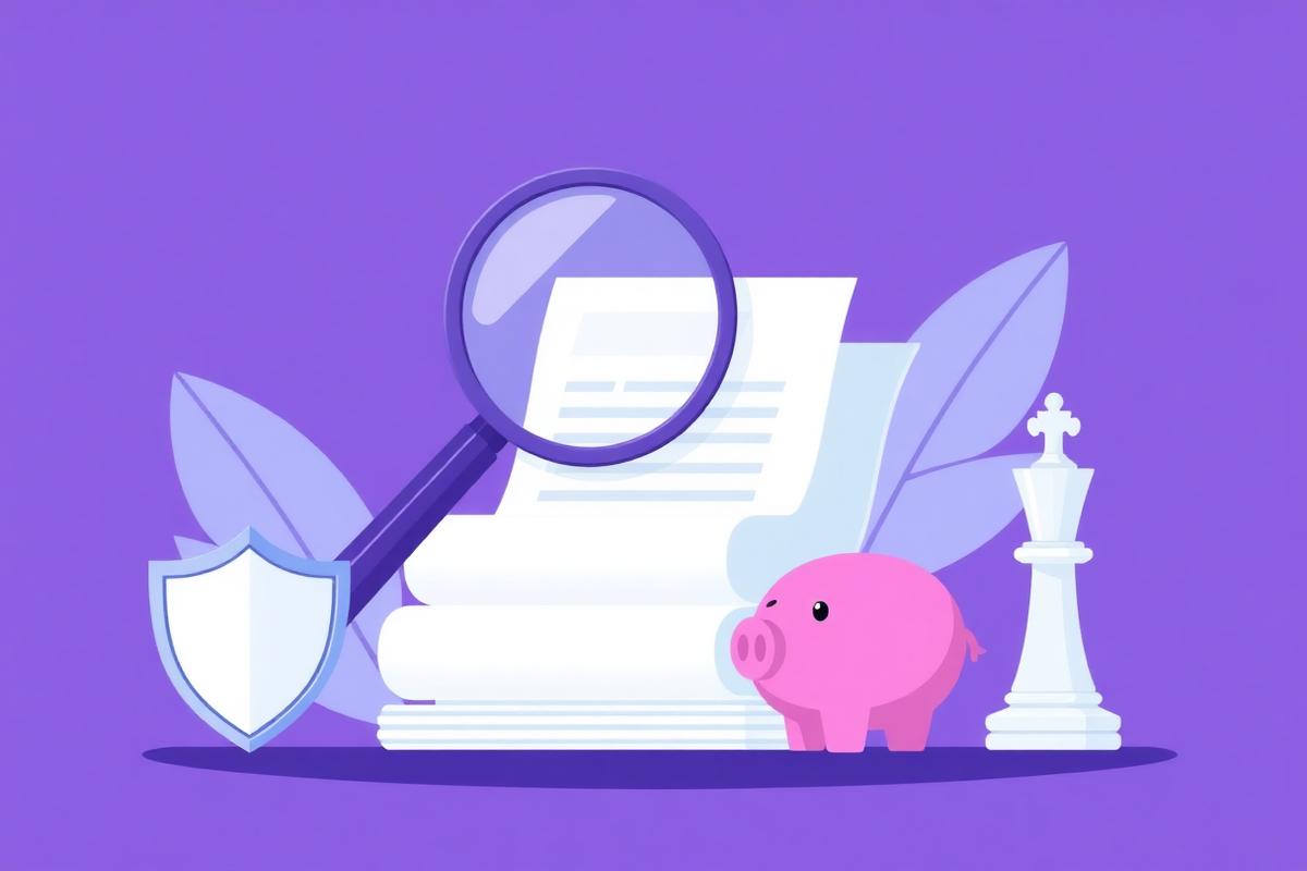 Optimizare fiscală legală — lupă pe documente, scut și economii
